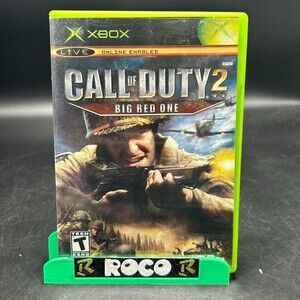 Call of Duty 2 Big Red One XBOX Activision (Microsoft Xbox, 2005) No Manual